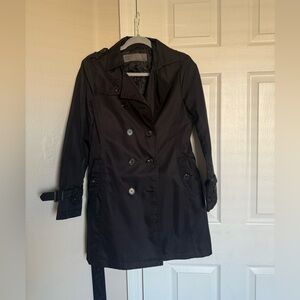 Zara trench coat black small